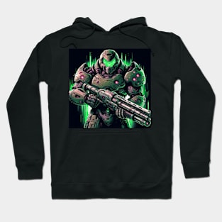 Doom Guy Jacked Hoodie